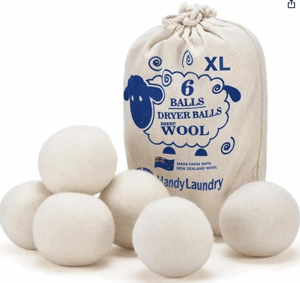 Wool dryer balls